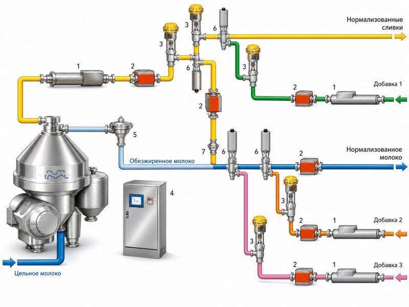Стандартизация молока Alfa Laval