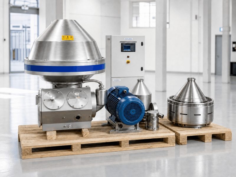 БУ оборудование Alfa Laval после капремонта